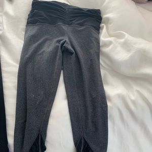 Gray lululemon leggings size 4